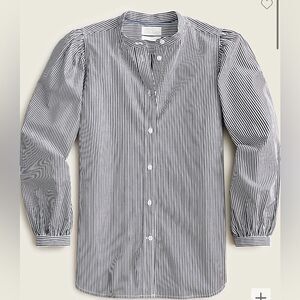 J Crew classic button down blouse size small